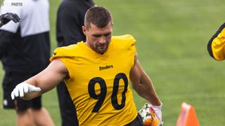 TJ Watt shows up for second day of Steelers OTAs - On3