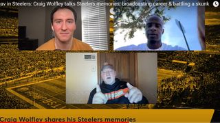 Pittsburgh Steelers #81 Zach Gentry Does Revealing Interview With Craig  Wolfley