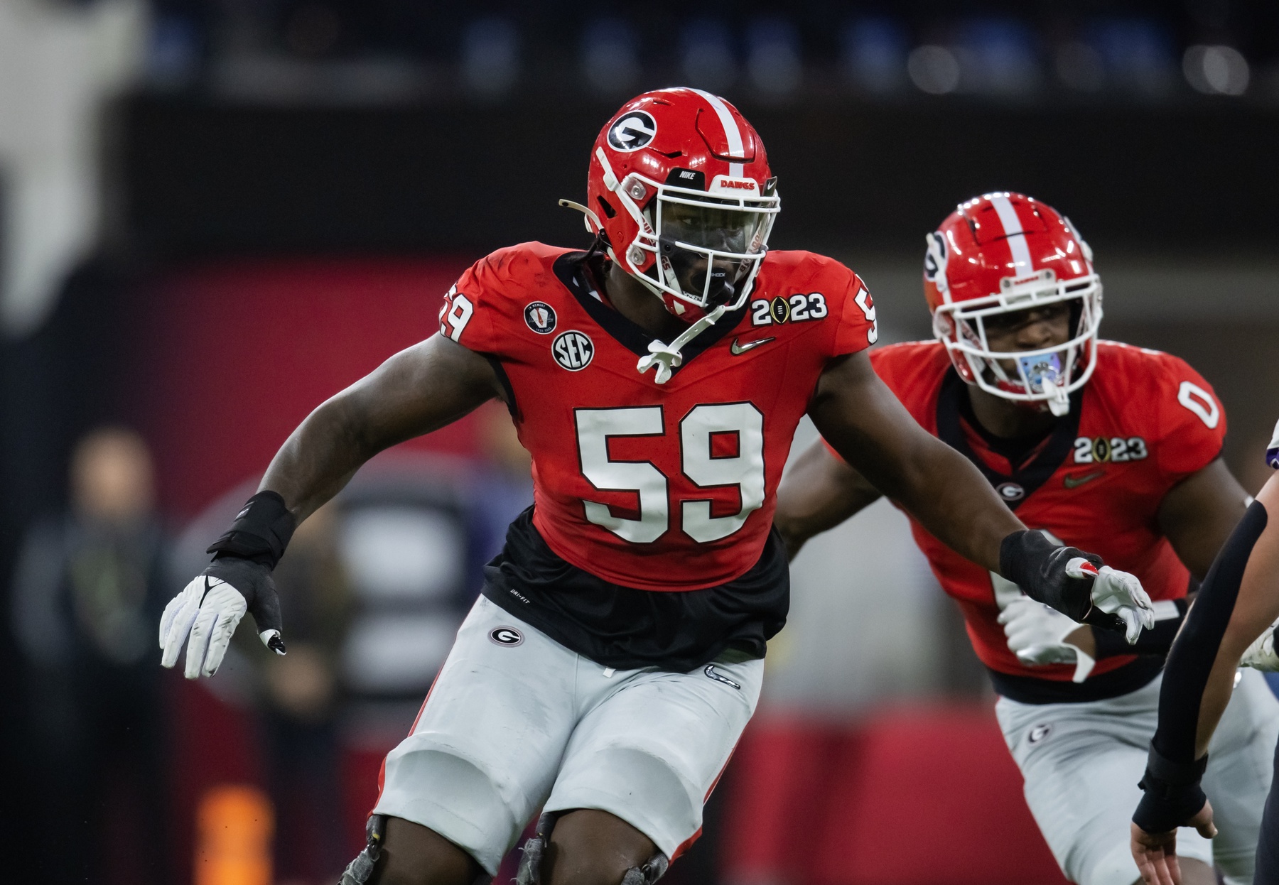 Steelers select Georgia OT Broderick Jones with No. 14 pick