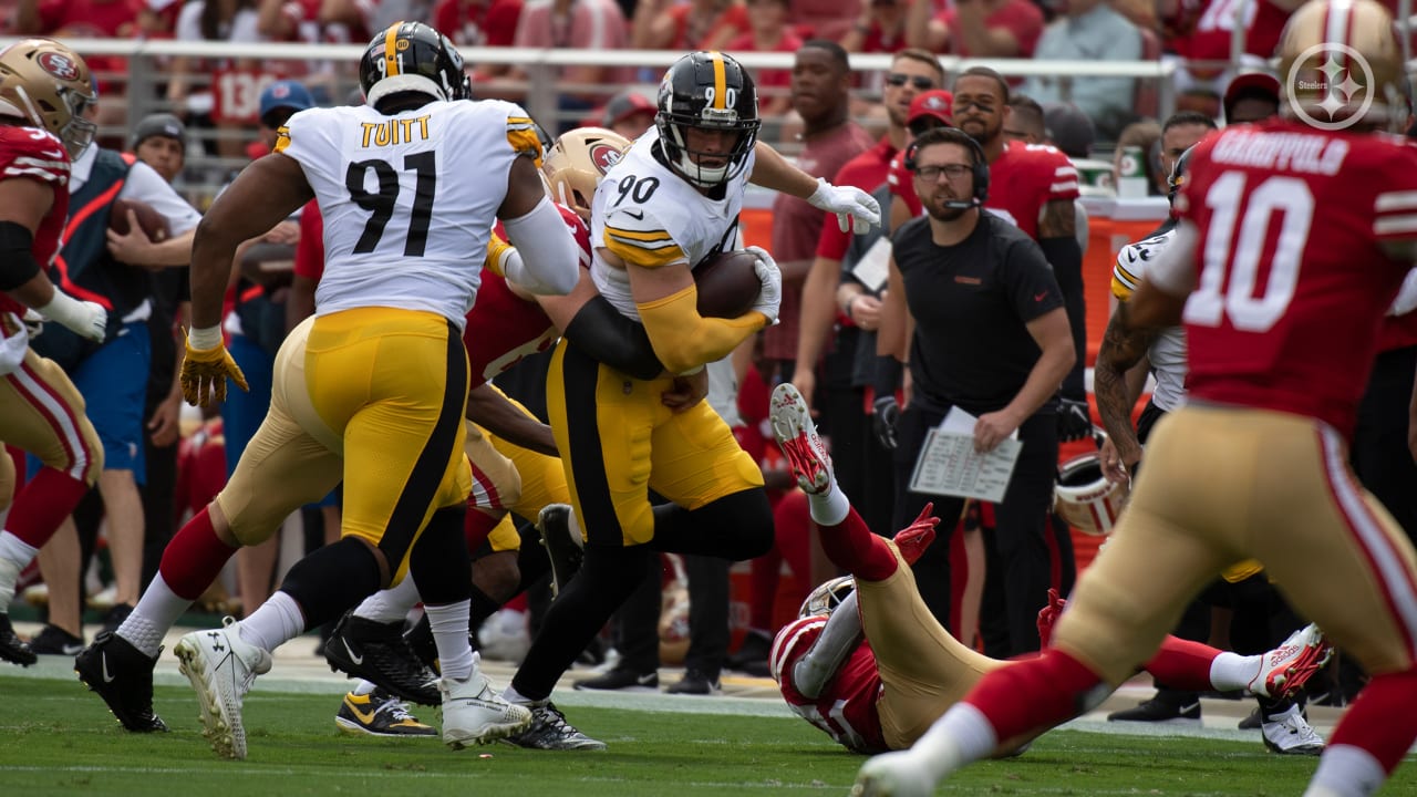 George Kittle Excited To Face T.J. Watt Week One, Calls Himself NFL's Best  Pass Blocking TE - Steelers Depot