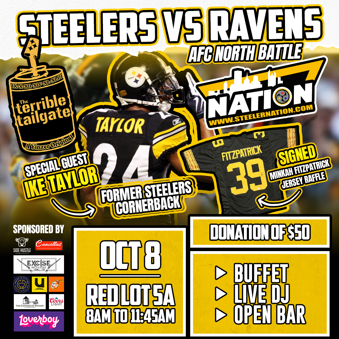 Steelers/Falcons Terrible Tailgate + Game Ticket Sale