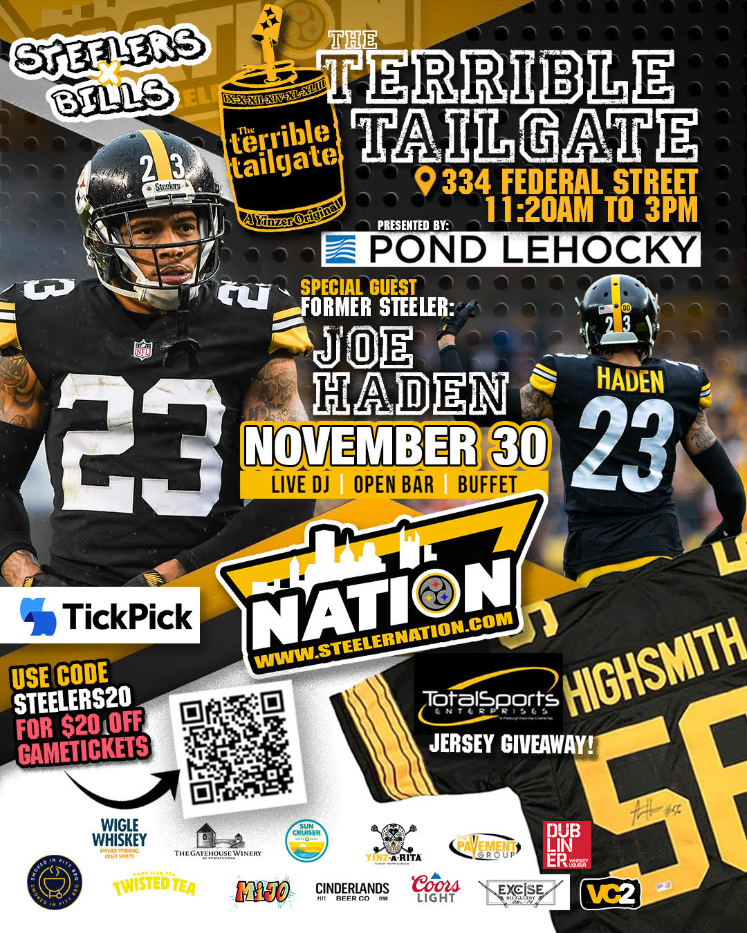 Terrible Tailgate Joe Haden Terrible Tailgate Joe Haden