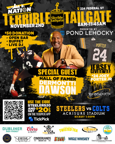 Terrible Tailgate Dermontti Dawson Terrible Tailgate Dermontti Dawson