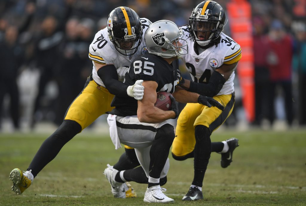 Las Vegas Raiders vs. Pittsburgh Steelers betting odds for NFL Week 16