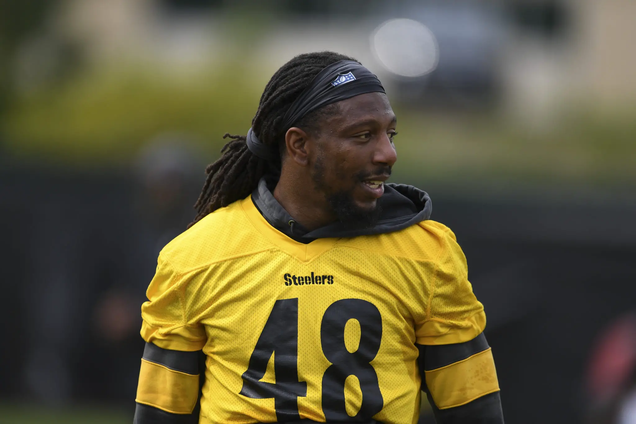 Pittsburgh, PA, USA. 2nd Dec, 2018. Steelers #48 Bud Dupree during