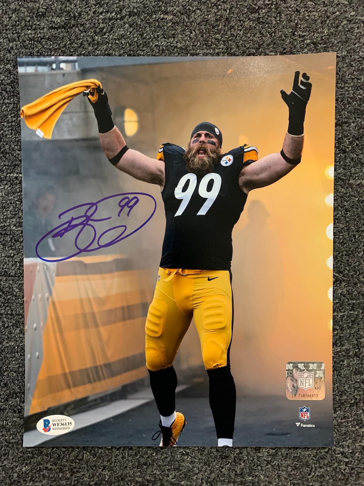 Win This FREE 8x10 Autographed Brett Keisel Photo!