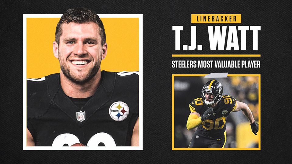 Steelers' T.J. Watt named AFC defensive player of the month