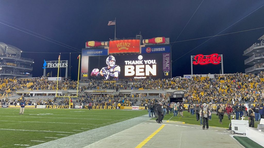 A final thank you for Steelers legend Ben Roethlisberger