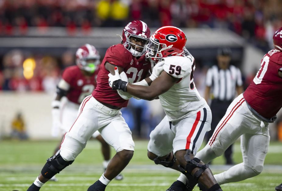 Steelers first-round LT Broderick Jones happy to 'sit back' behind