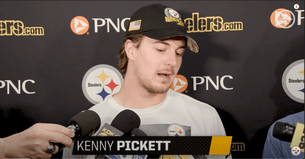 Kenny Pickett 'Obviously Befitting The 1st-Round Pick They Took Him With,  Ravens HC Says - Steelers Depot