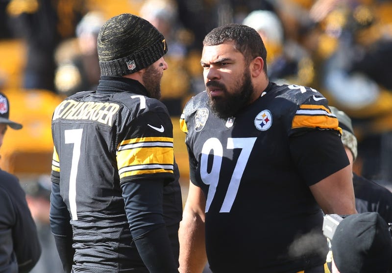 Steelers Cam Heyward Ben Roethlisberger
