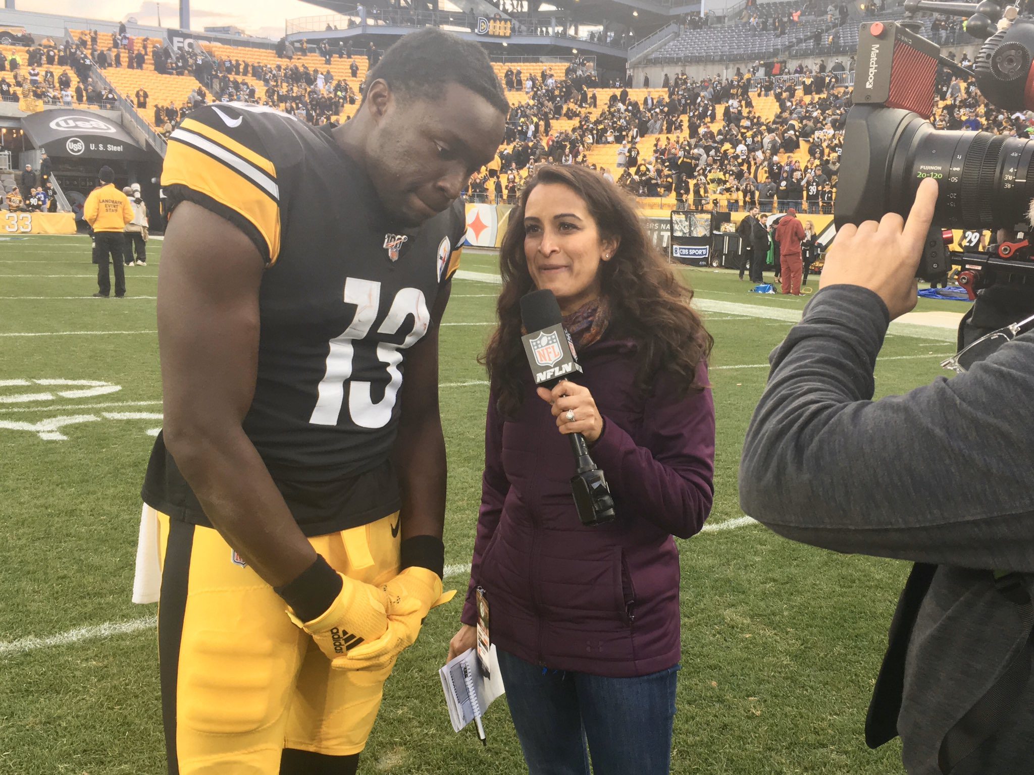 Aditi Kinkhabwala Says She'd Take Steelers Pat Freiermuth Over Browns David  Njoku