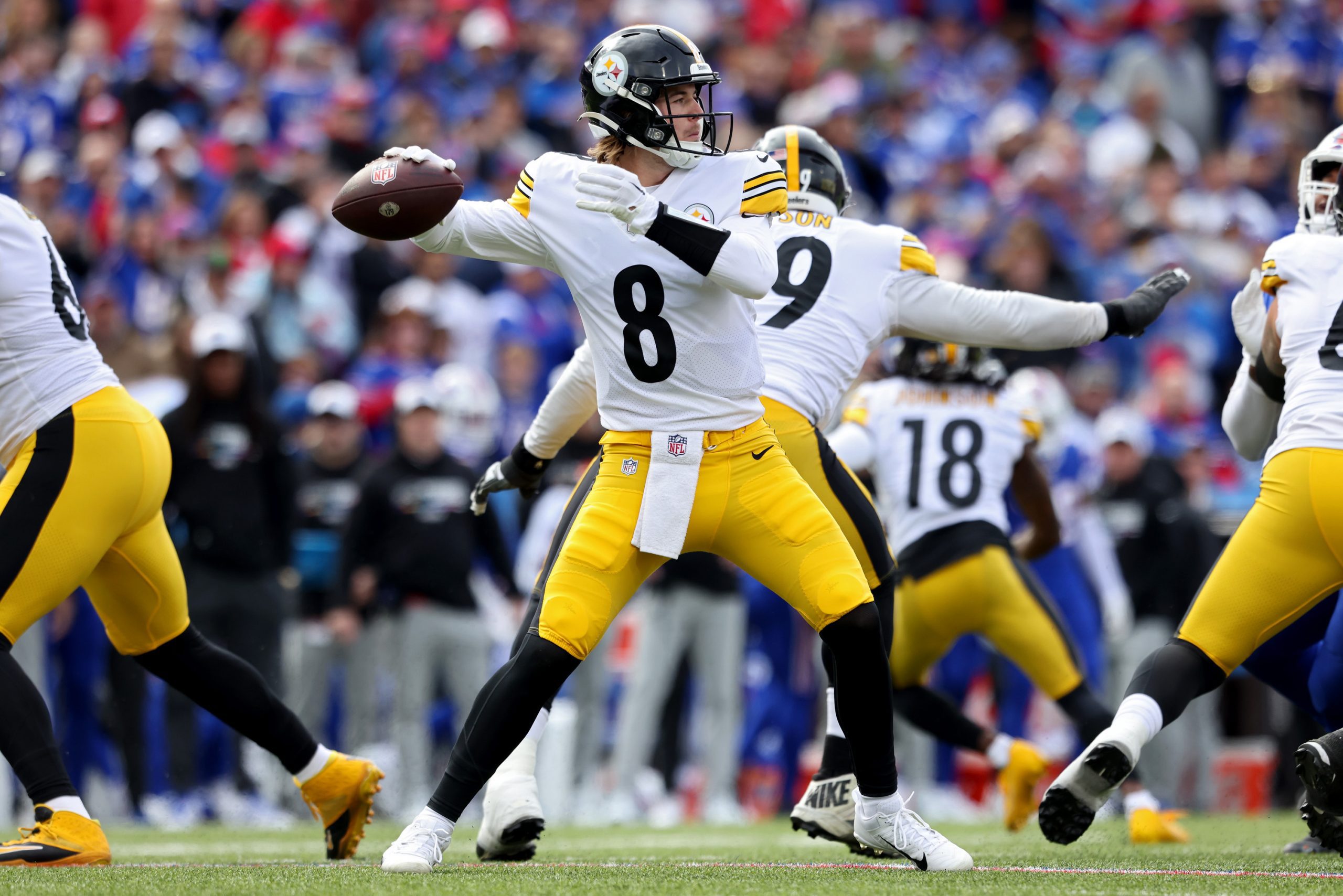 Bills Blowout Pittsburgh Steelers in Kenny Pickett's First Start