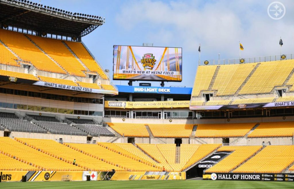 Steelers' home field renamed Acrisure Stadium