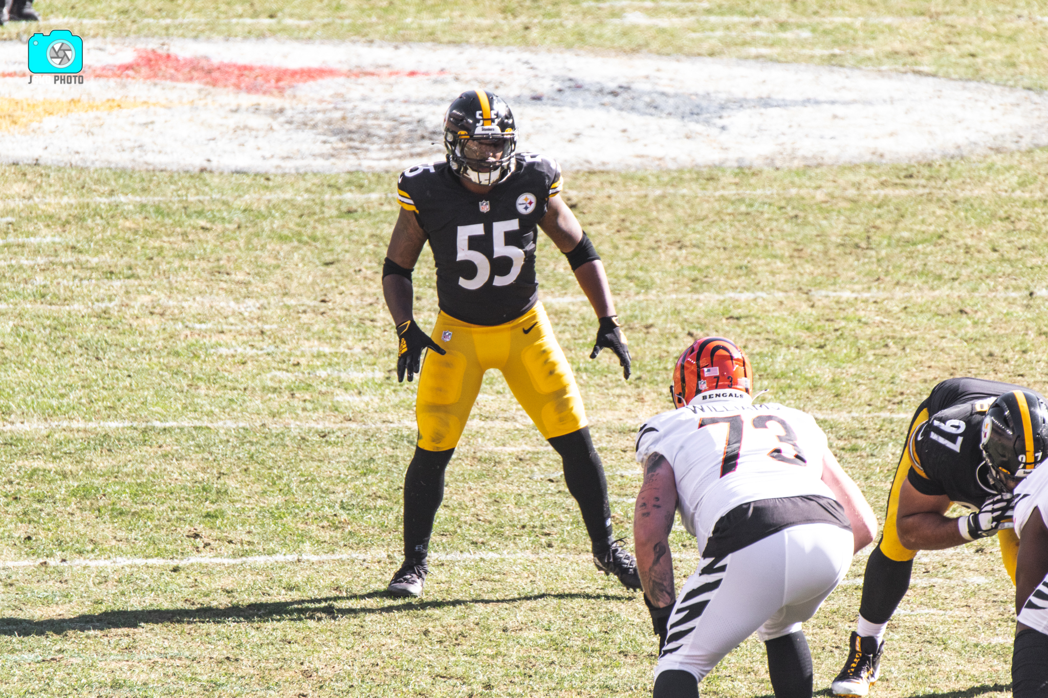 Pittsburgh Steelers - Devin Bush led the team in total tackles