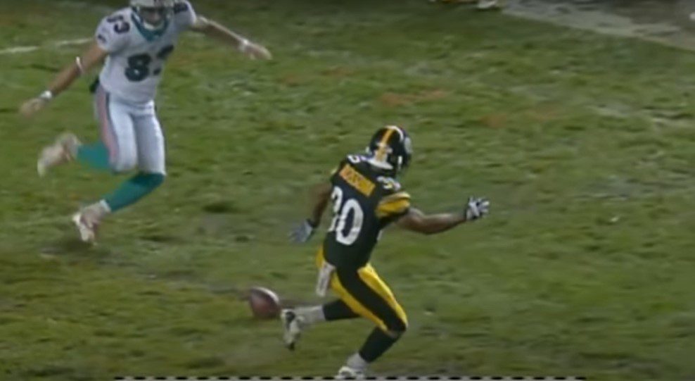 NFL Research on X: Tonight, the Steelers and Dolphins will meet in a  #MondayNightFootball rematch of the Week 12, 2007 Mud Bowl. Pittsburgh won  that game 3-0 amid a rainstorm at Heinz