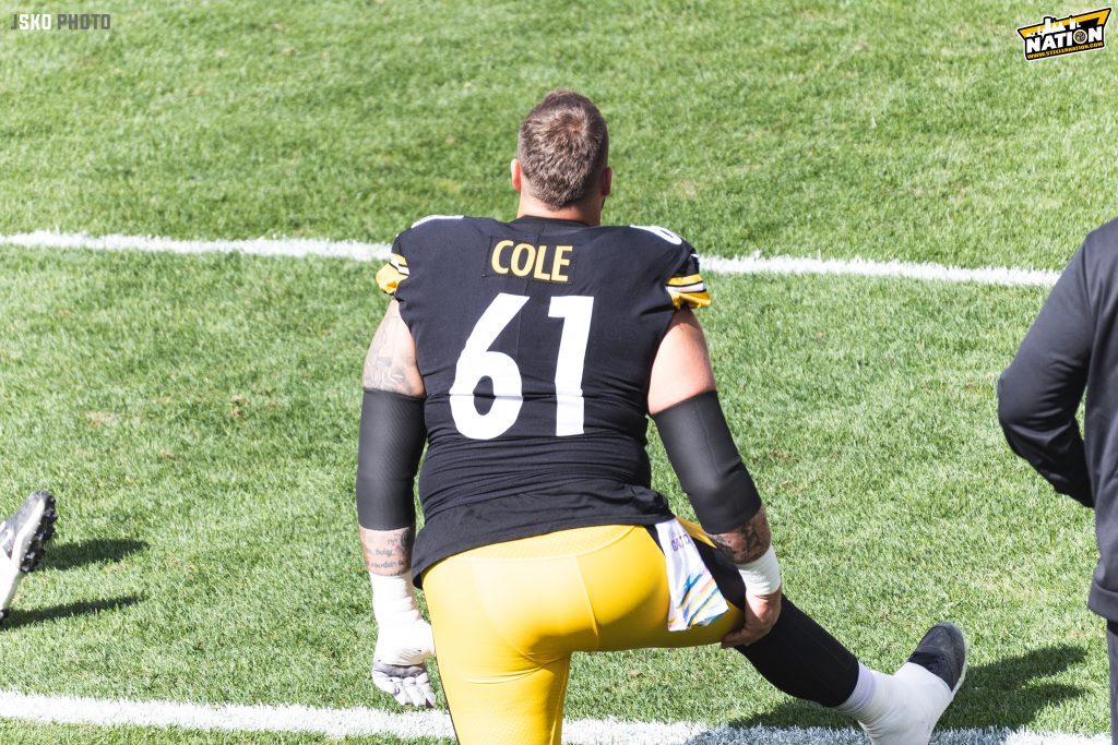 Pittsburgh Steelers OC Mason Cole Suffers Foot Injury vs Bengals