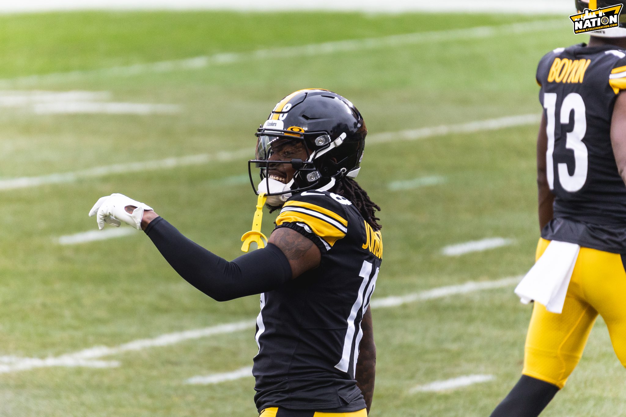 Steelers' Diontae Johnson admits no 2022 touchdowns was 'weird'