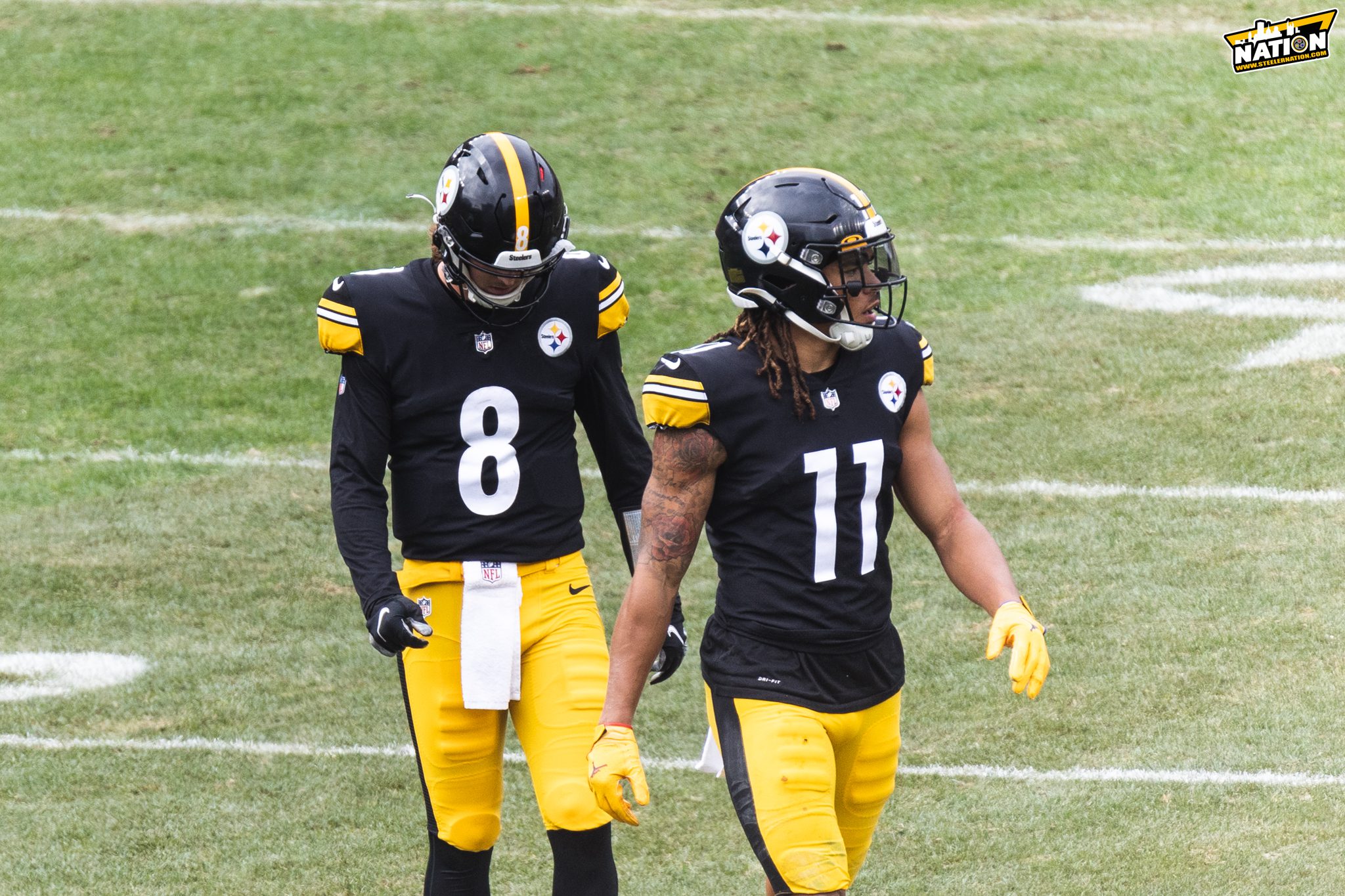 Rookie WR Claypool scores 4 TDs, Steelers top Eagles 38-29 - WHYY