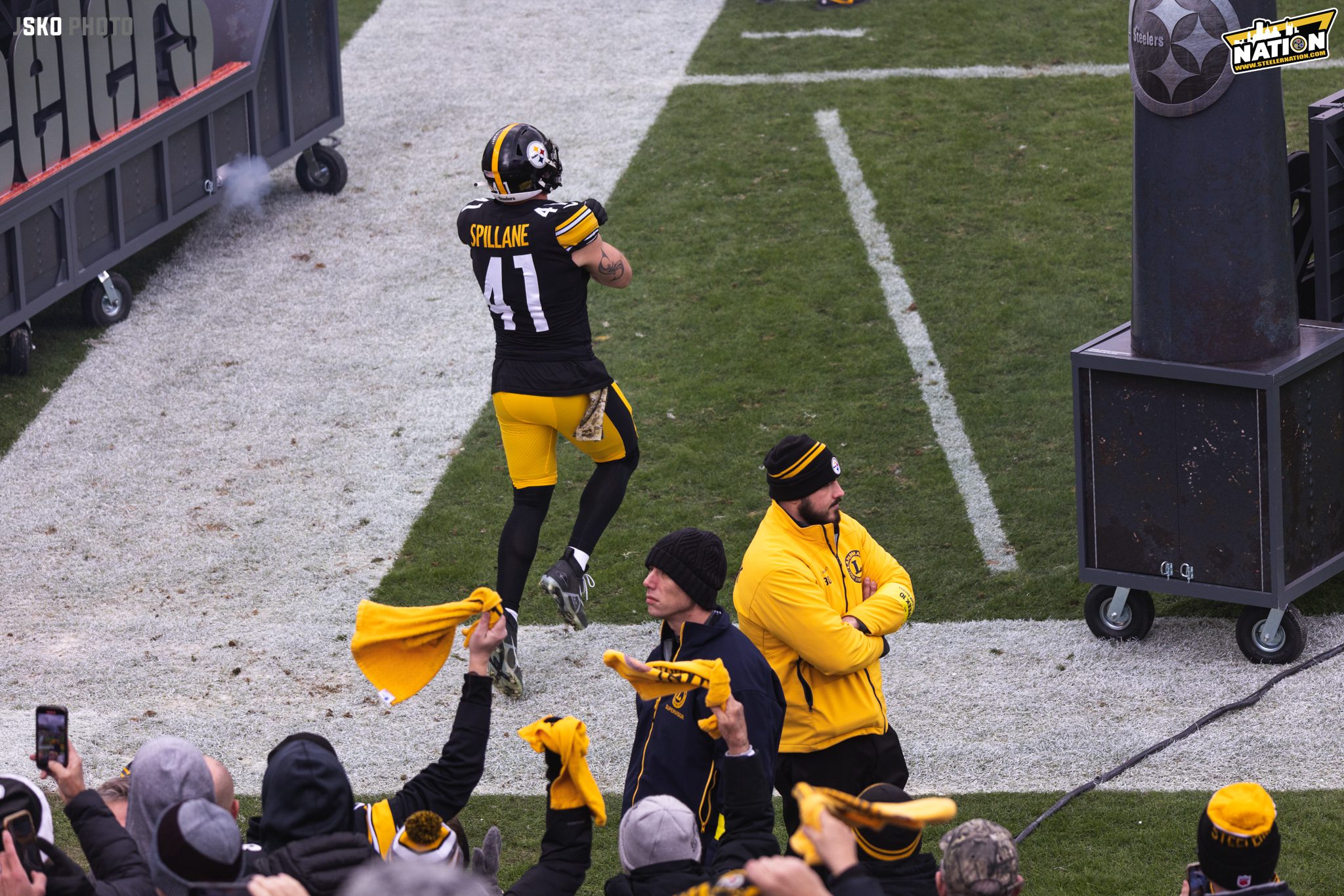 Spillane's shot: Steelers LB primed to replace injured Bush