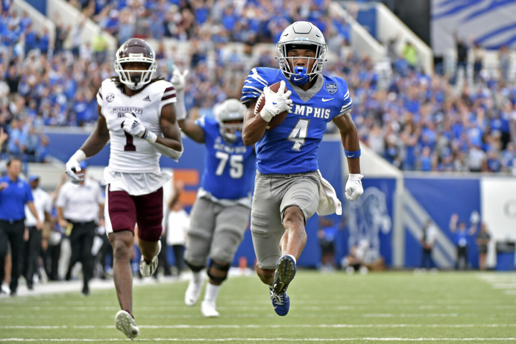 Who is Calvin Austin III? Memphis receiver with blazing 40 time