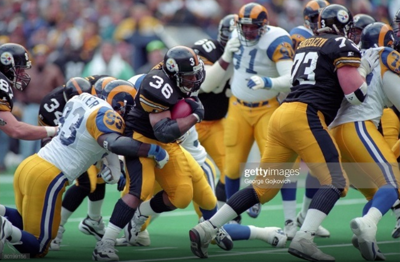 Jerome Bettis' recollection is a little fuzzy as he accuses