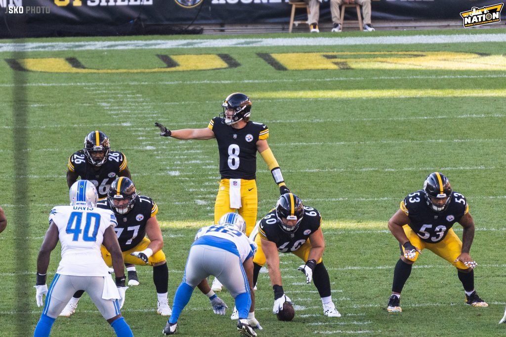 N.J.'s Kenny Pickett climbing Steelers' QB depth chart 