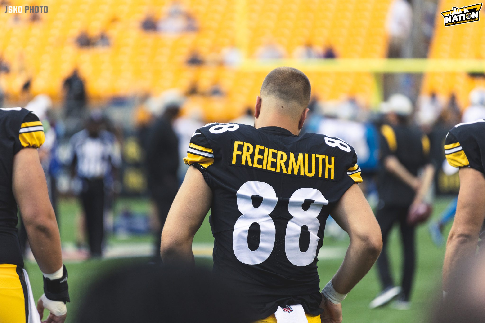 Report: Pittsburgh Steelers tight end Pat Freiermuth to miss time