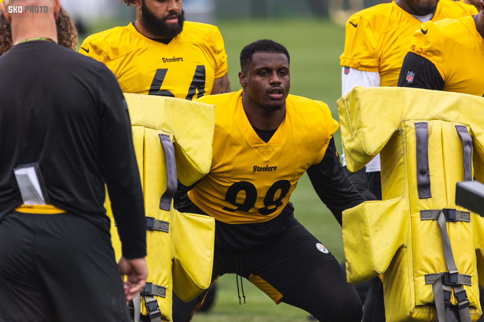 Watch: Steelers DL DeMarvin Leal on Improvement, Role in Defense