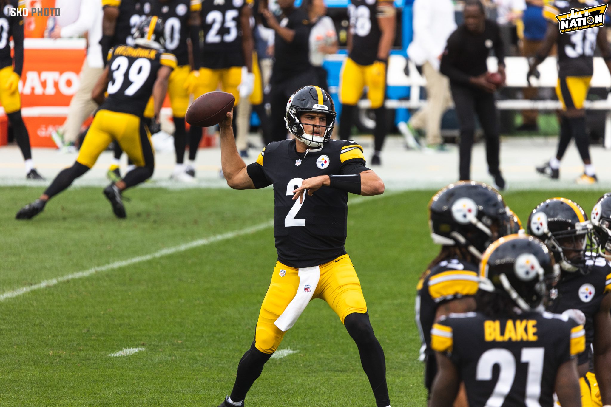 Mason Rudolph knows Steelers are stuck with him 
