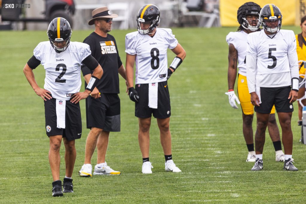 Gerry Dulac: Why Kenny Pickett returned to Steelers practice so