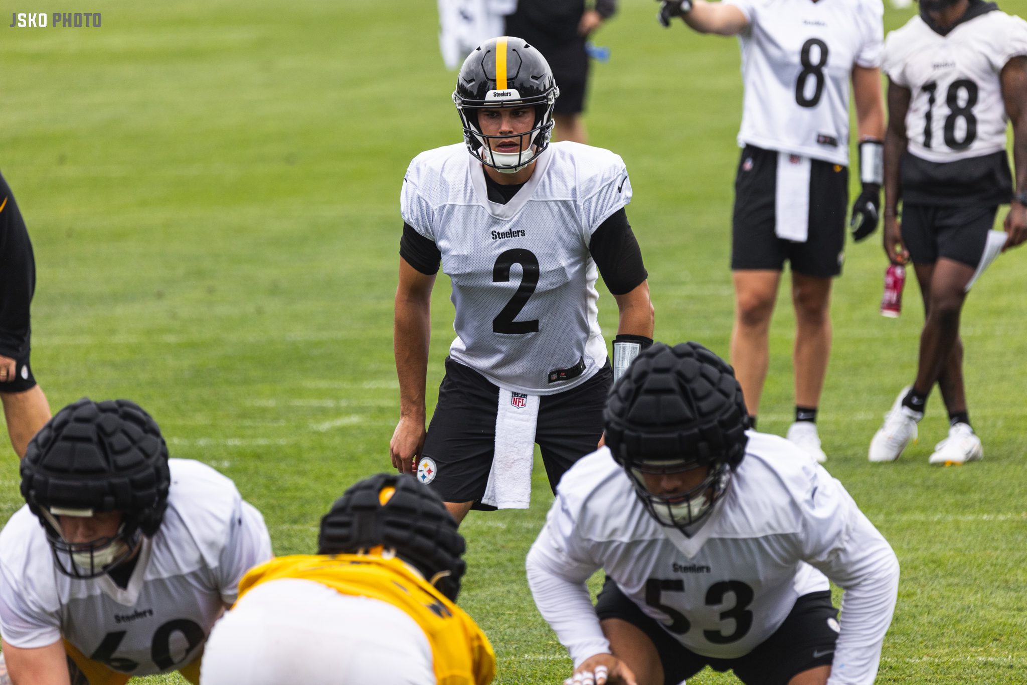 Mason Rudolph Impressing Steelers Receivers Early in Camp 