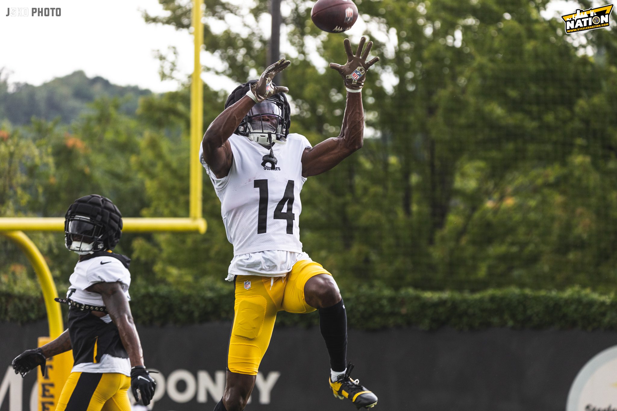 Steelers rookie George Pickens calls his viral catch 'probably, like, 7'  among his best plays ever