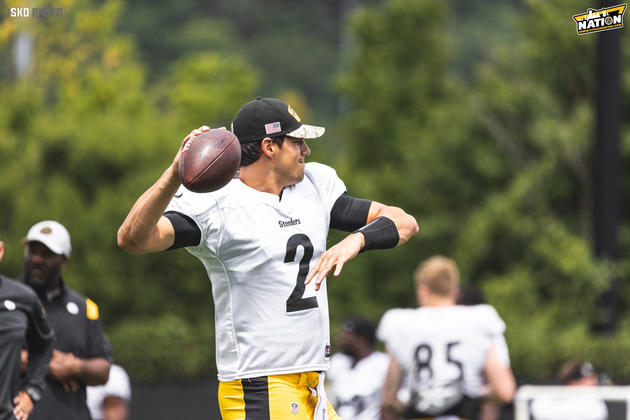 Mason Rudolph: Focus is on Steelers' game Saturday, not on trade rumors or  QB depth chart