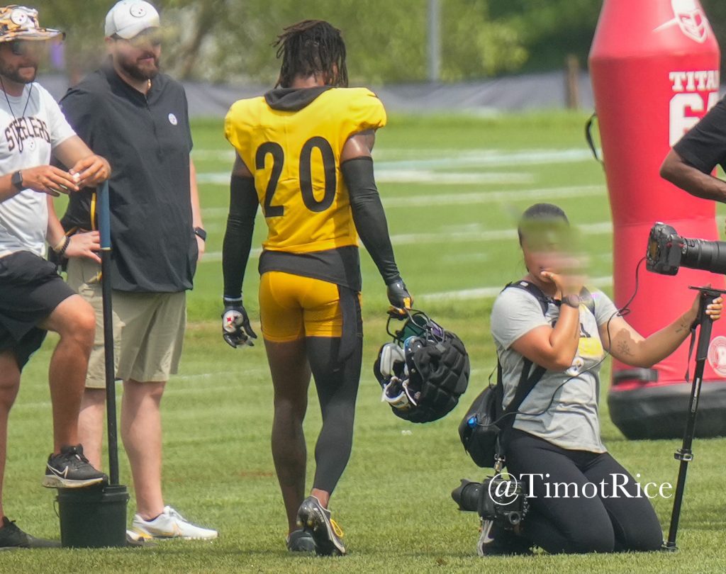 Cornerback Cam Sutton Latest Steelers' Player To Leave Practice