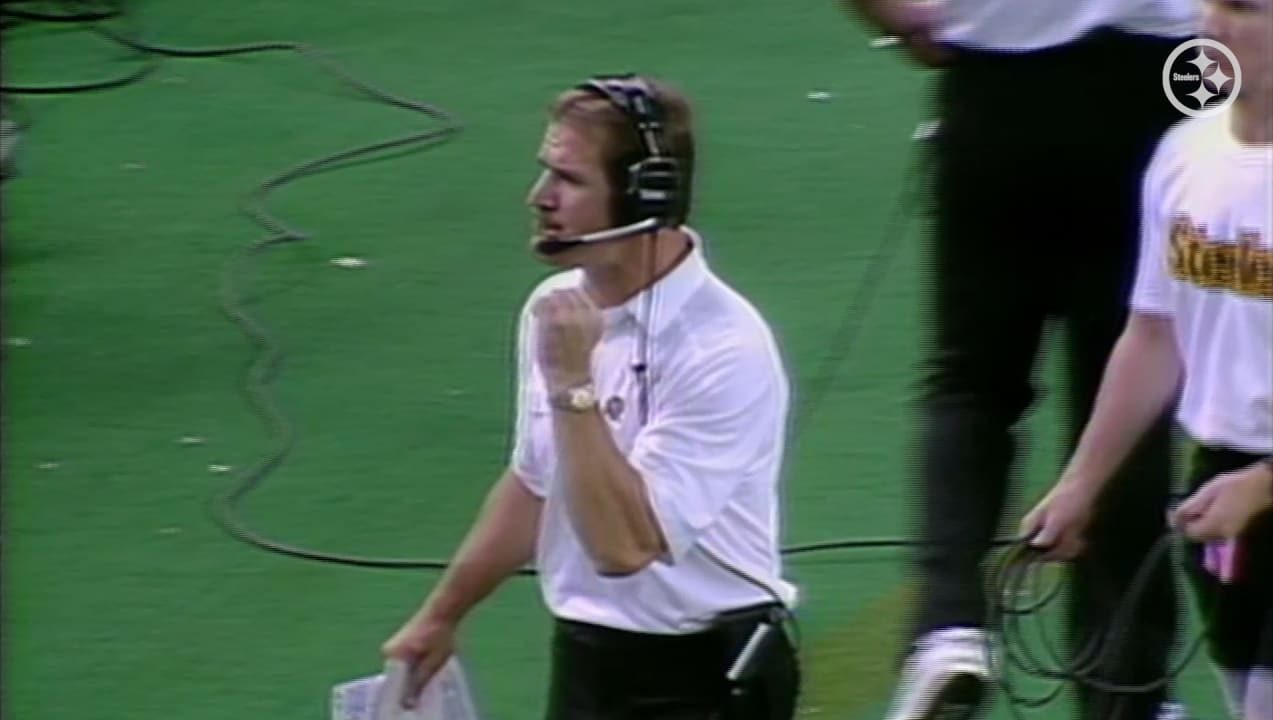 Steelers' Bill Cowher Sat His Red Hot Back Up Quarterback In 1992