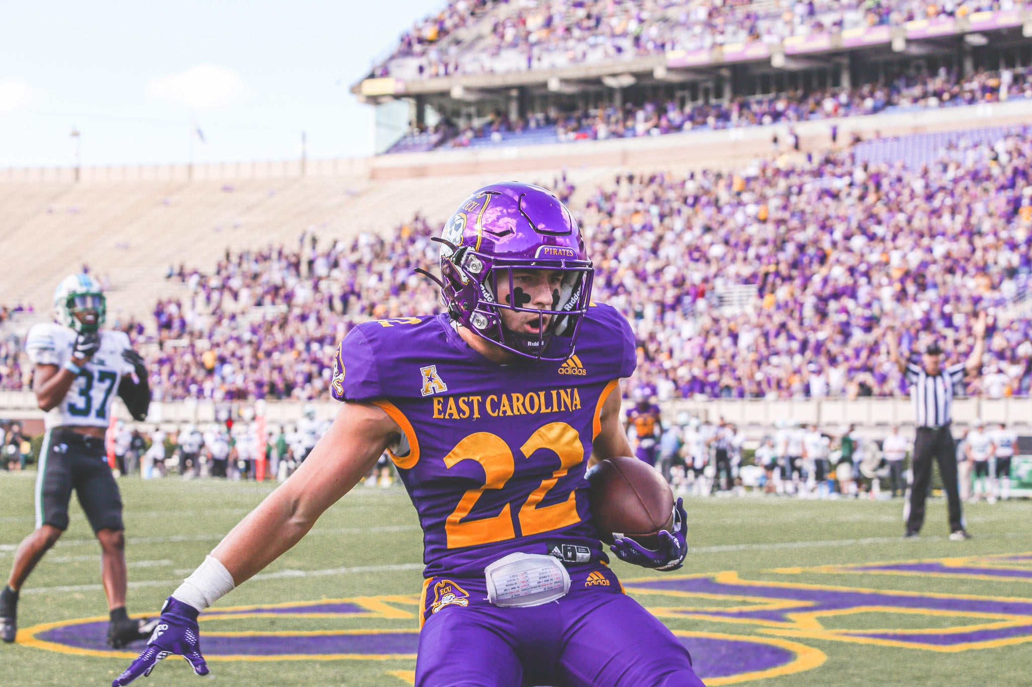 WATCH: ECU Football WR Tyler Snead after today's spring practice