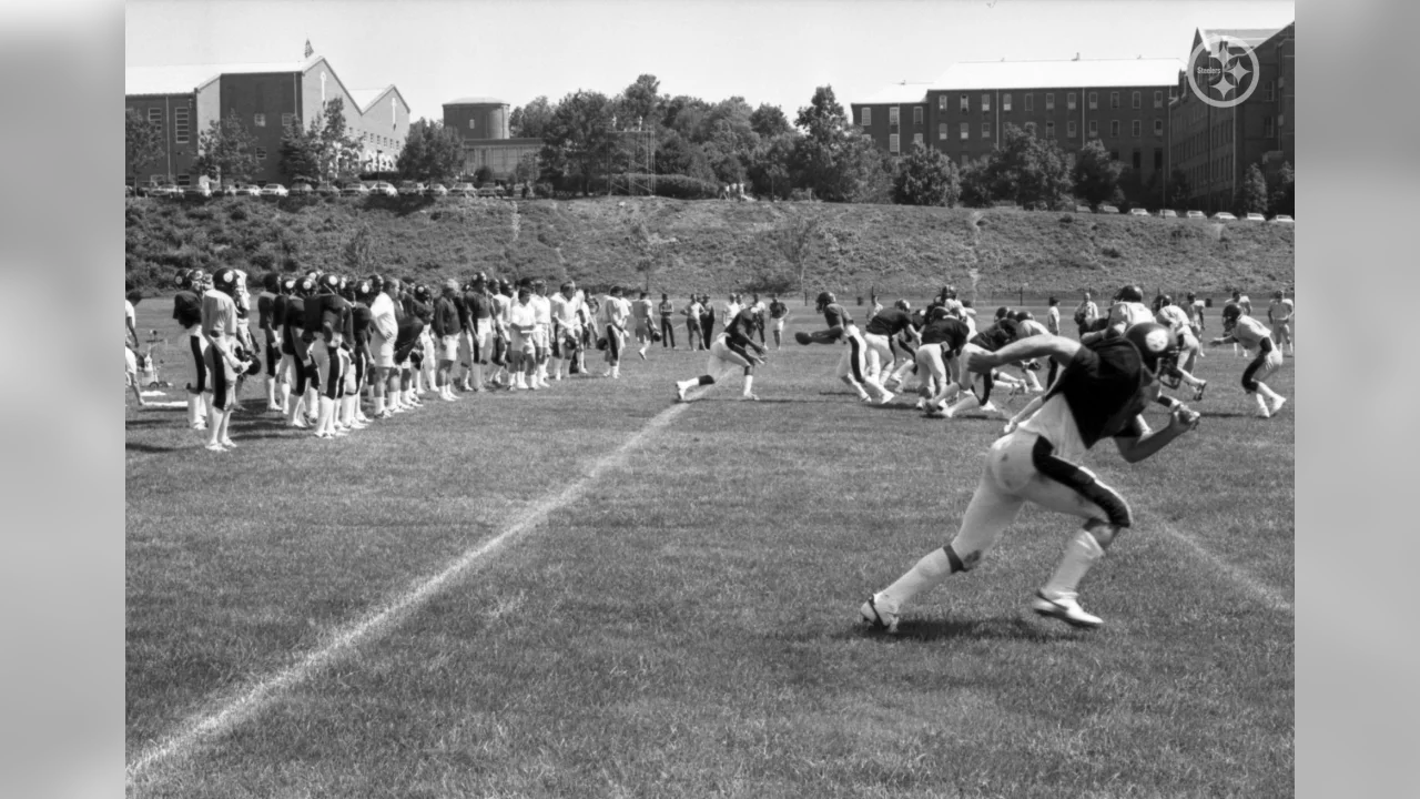 Steelers fans trek to Saint Vincent College for opening day of