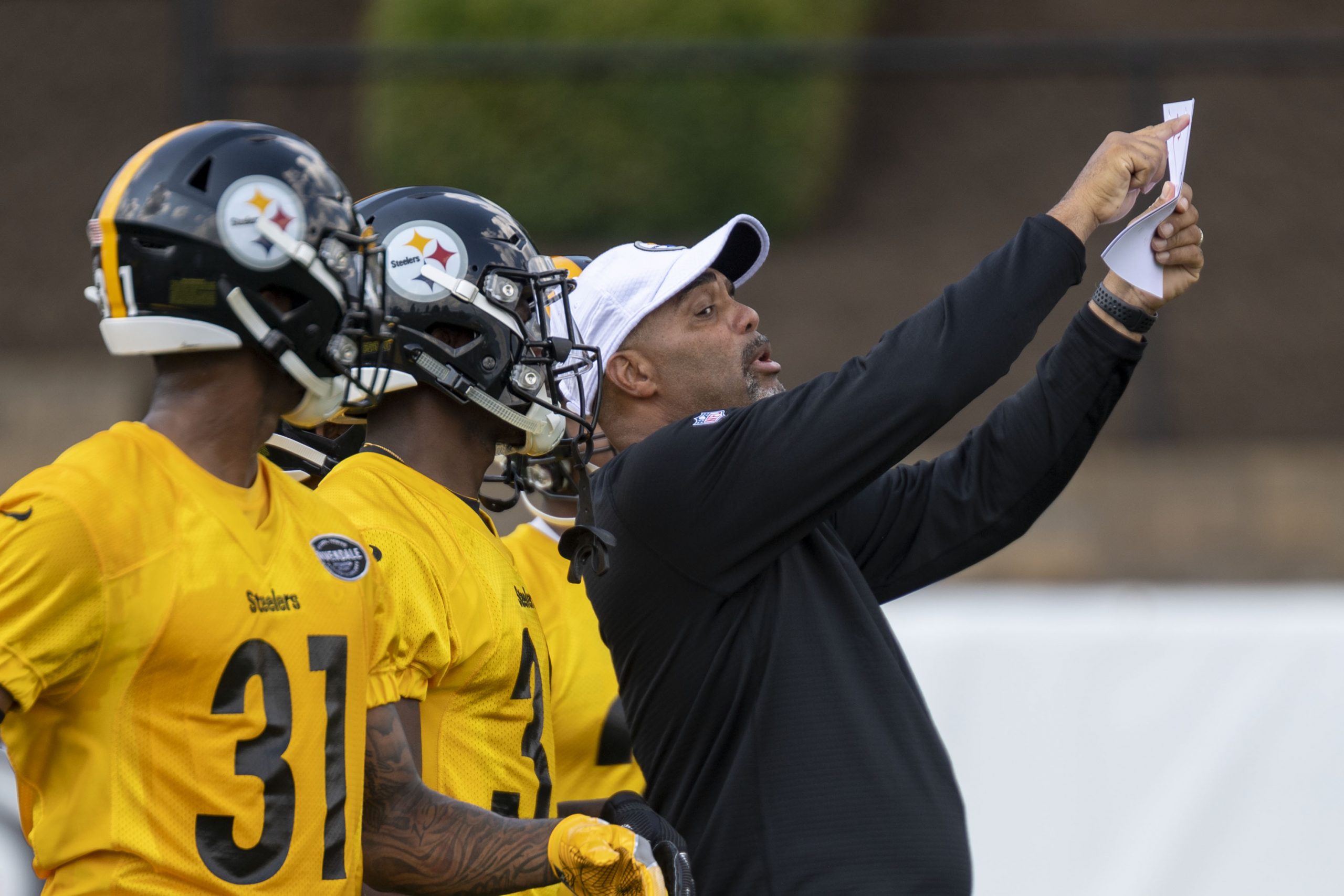 Having a blast at Steelers training camp