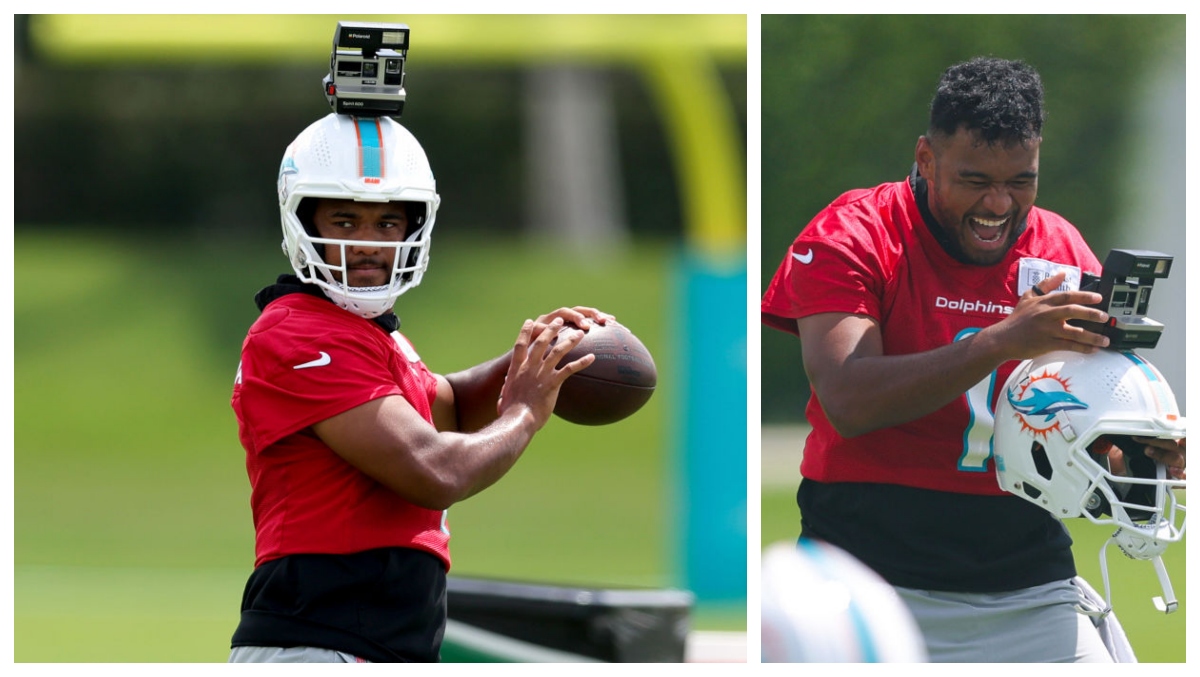 Steelers QB Kenny Pickett working with new helmet cam technology