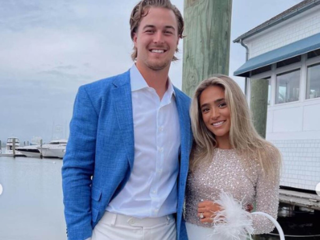 Steelers Quarterback Kenny Pickett Marries Amy Paternoster in New Jersey  (Exclusive)