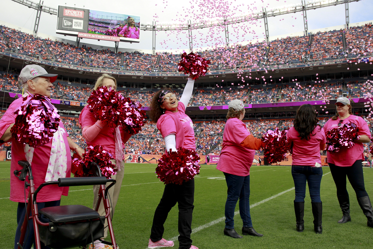 NFL, Shirts, Broncos Breast Cancer Awareness Shirt