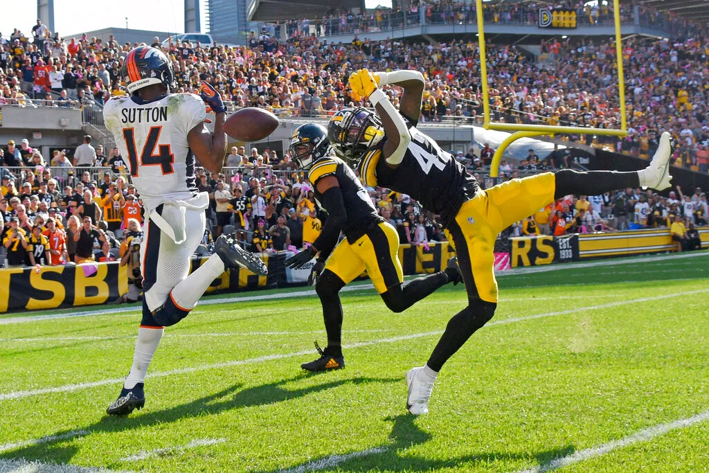 SteelerNation on X: #Steelers cornerback Cam Sutton appears to be