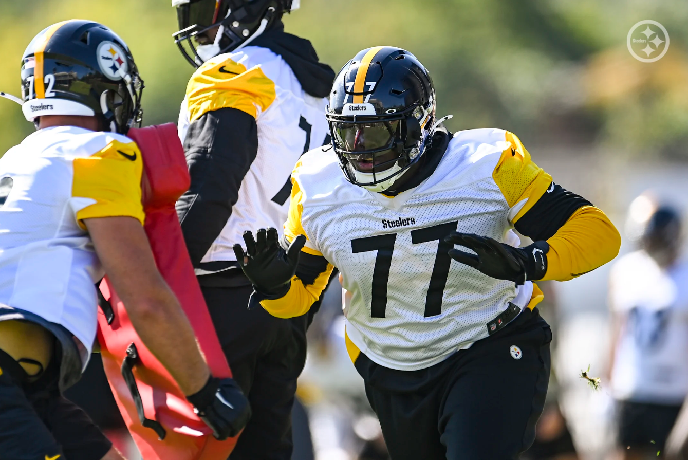 WATCH: Will Steelers' Broderick Jones be ready to start in season