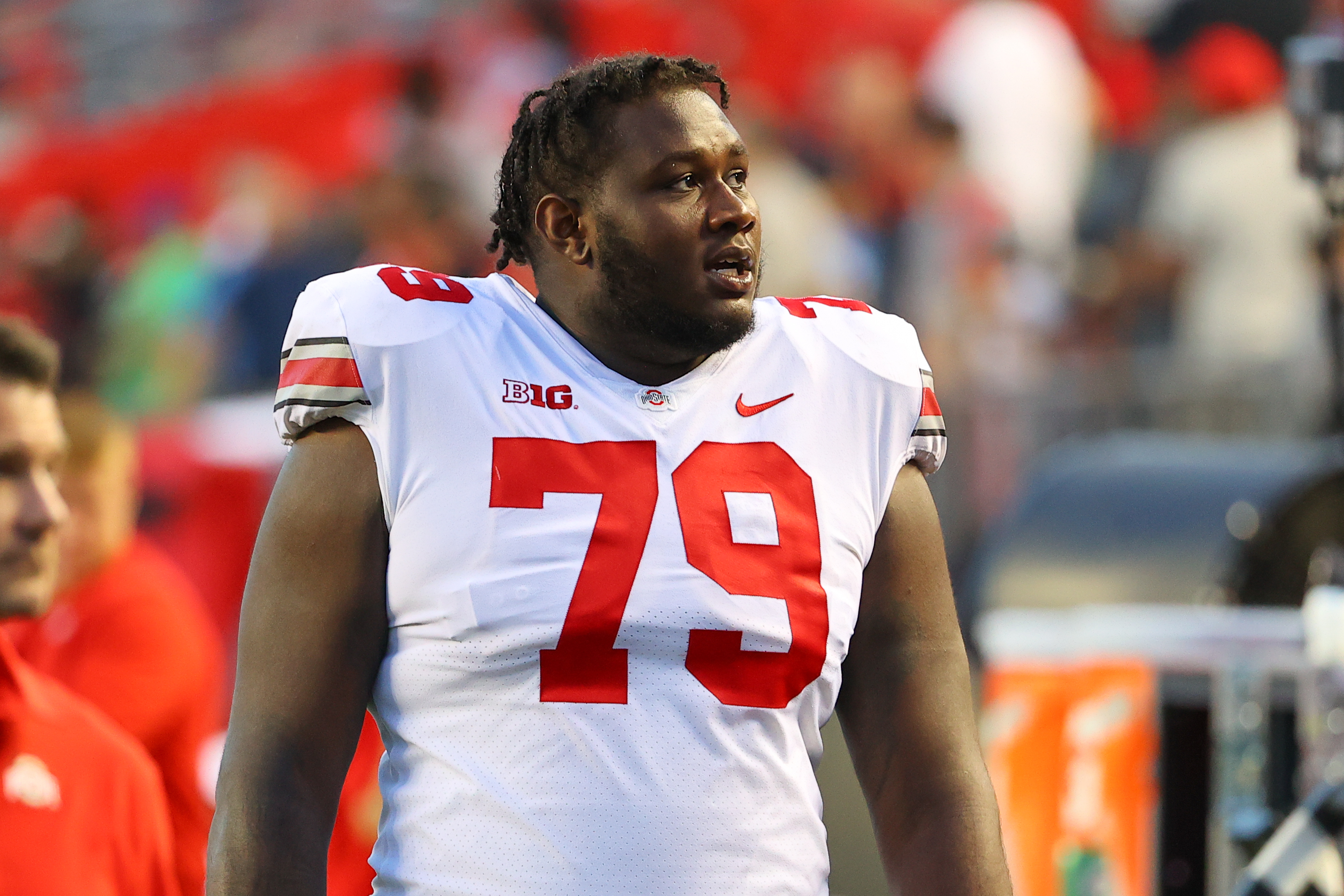 2023 NFL Draft Offensive tackle Dawand Jones, Ohio State, No. 111