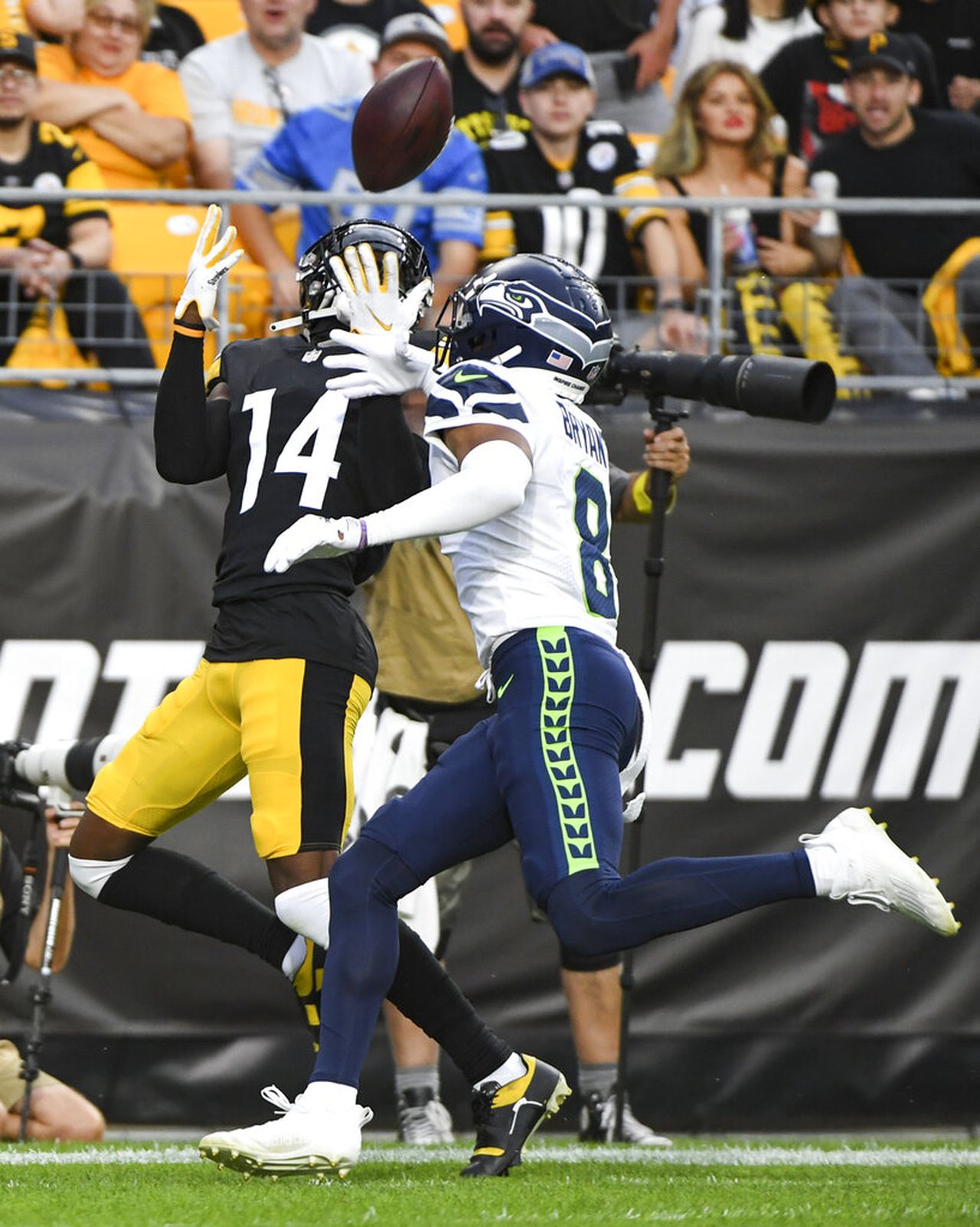 Steelers' George Pickens Devises A Memorable 2023 Touchdown Celebration  With Patrick Peterson And Bryant McFadden