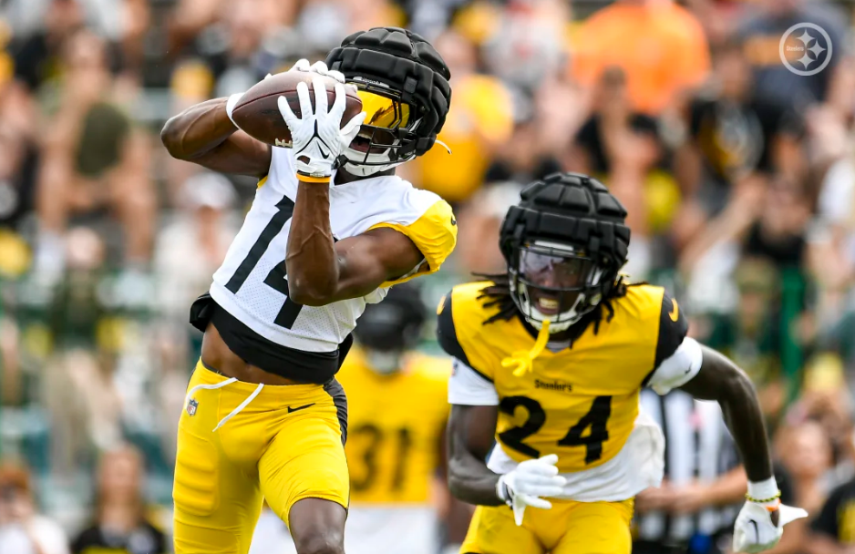 Steelers' George Pickens Devises A Memorable 2023 Touchdown Celebration  With Patrick Peterson And Bryant McFadden