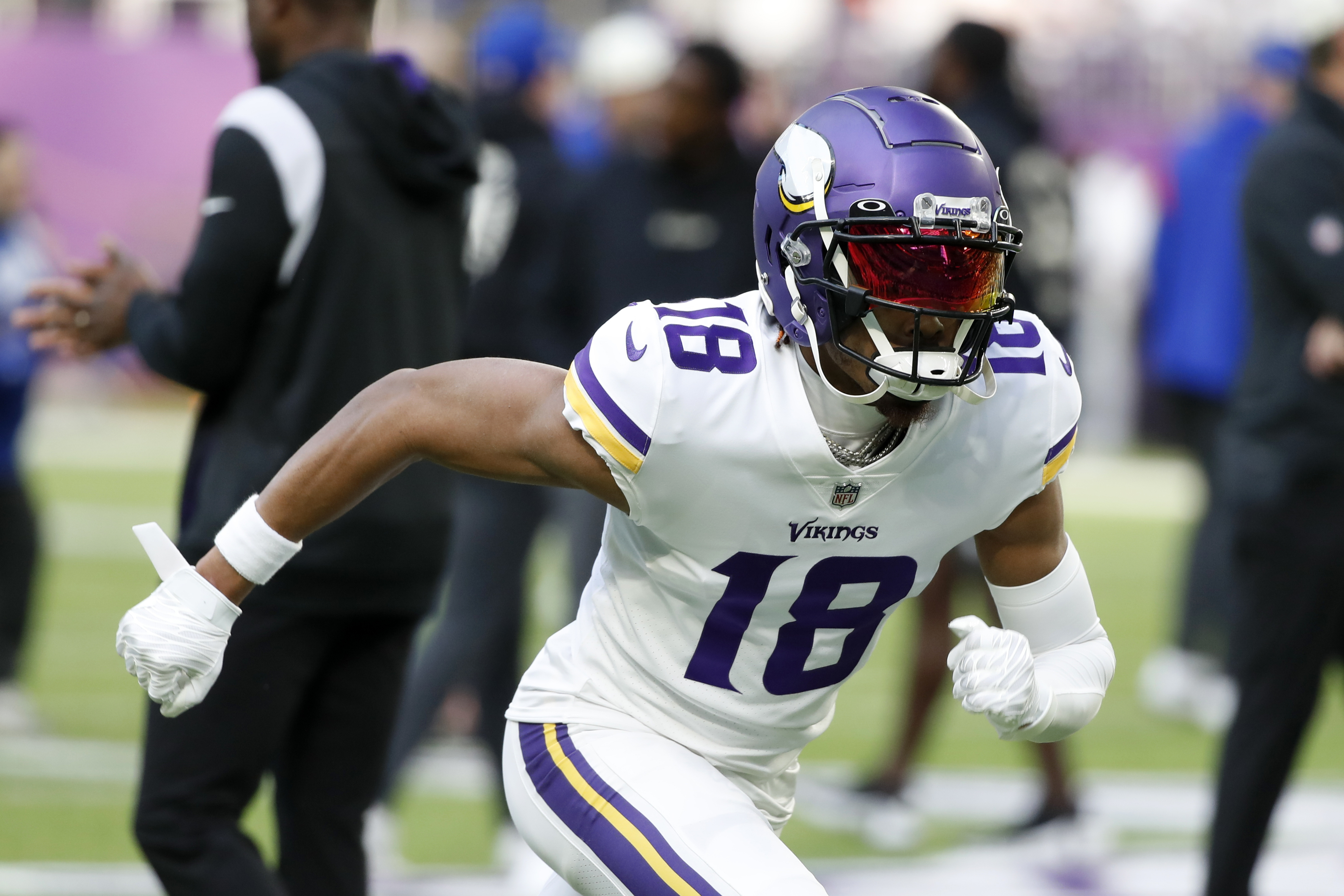 Vikings rookie Justin Jefferson explains why he makes a better duo