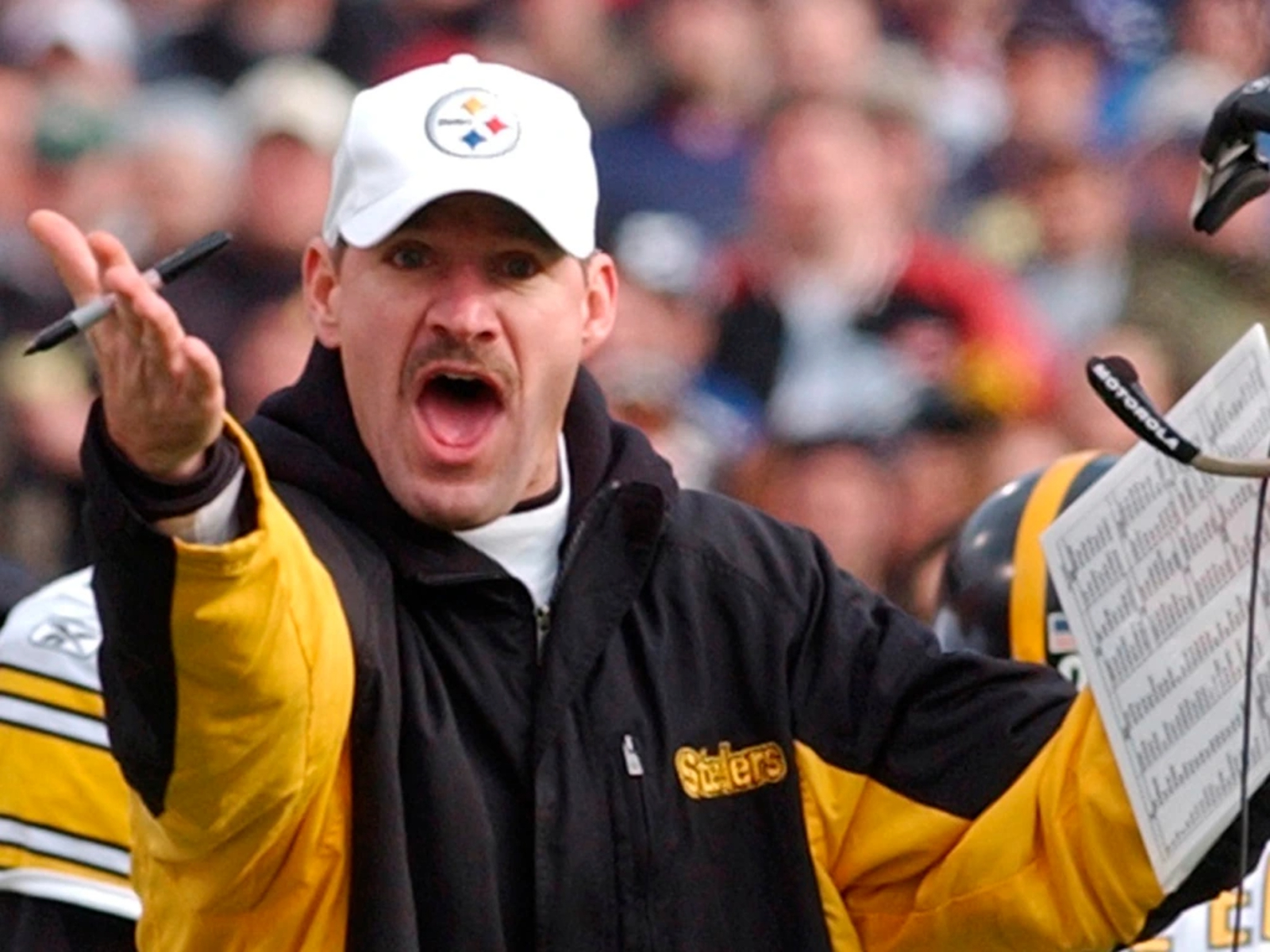 Former Pittsburgh Steelers Coach Bill Cowher Congratulates Ben