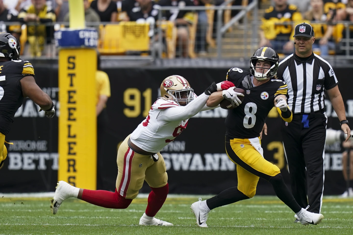 San Francisco 49ers star absolutely shades the Pittsburgh Steelers after  Week 1 blowout